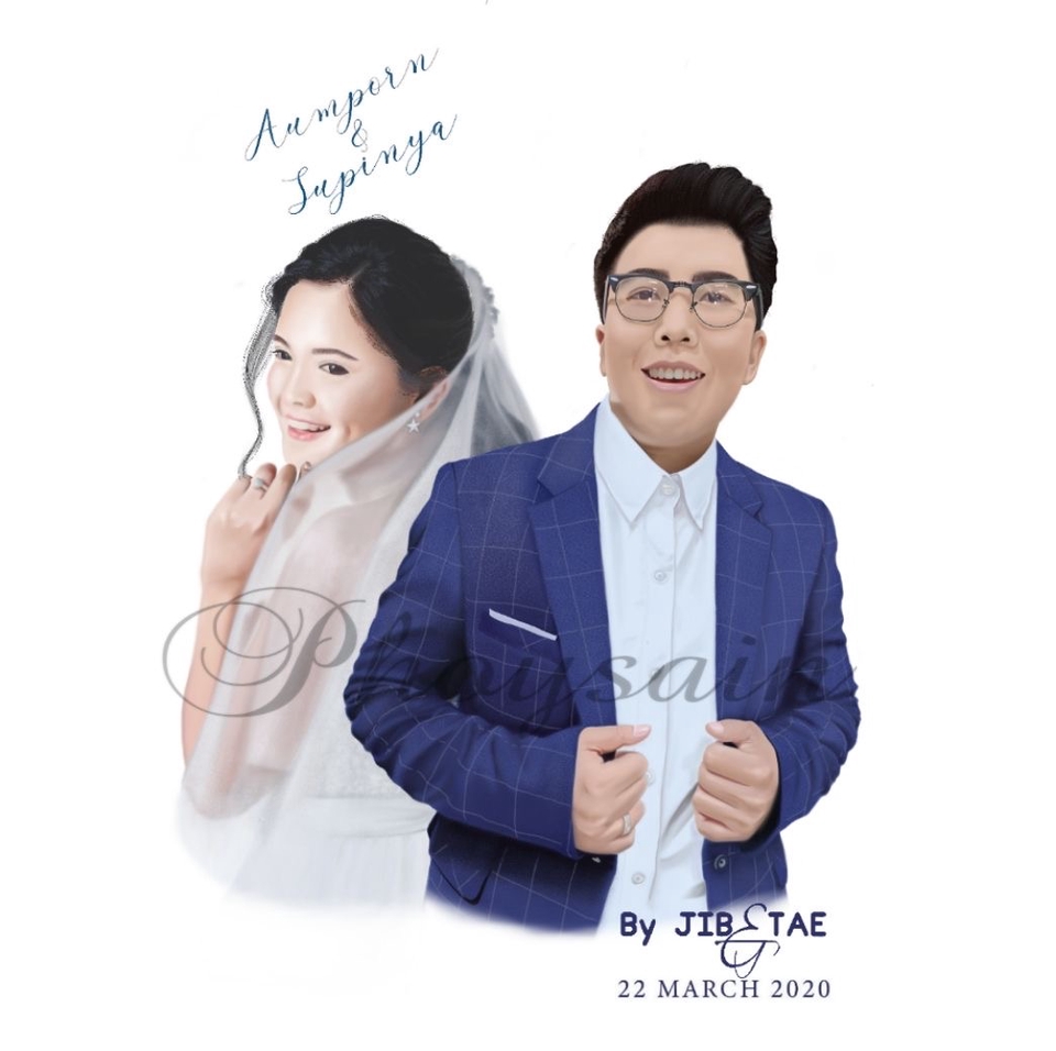 วาดภาพเหมือน Portrait - รับวาดภาพเหมือน - 5