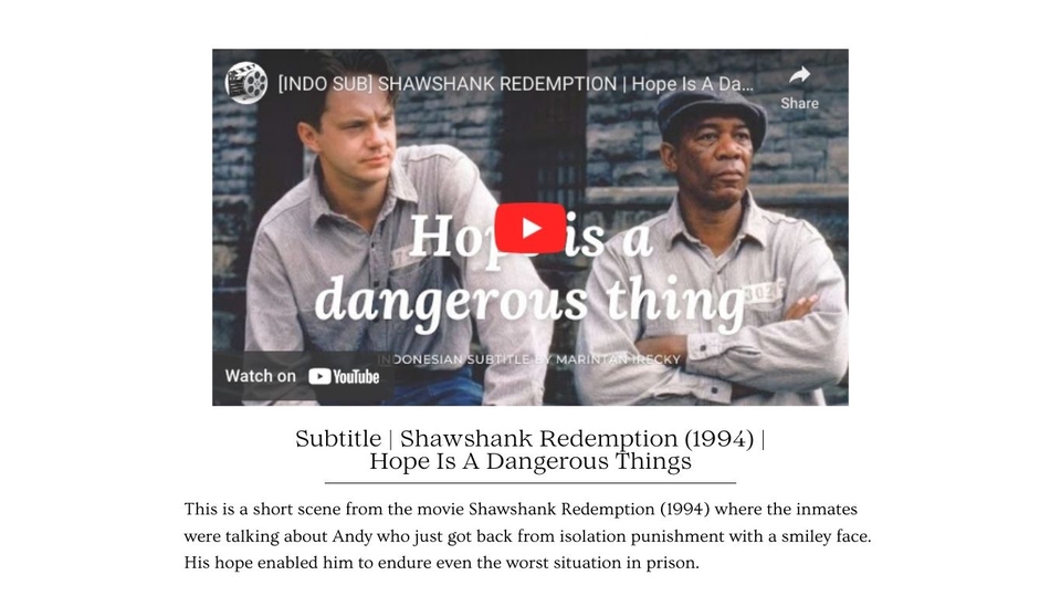 Penerjemahan - High Quality & Professional ENG >< IND Subtitle - 6