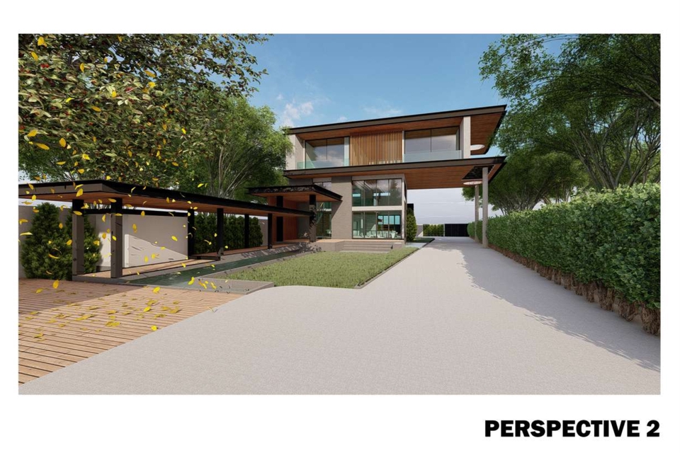 เขียนแบบวิศวกรรมและออกแบบโครงสร้าง - เขียนแบบบ้านพักอาศัย - 4