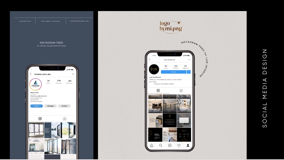 Desain Instagram Feed untuk Publikasi Bisnis