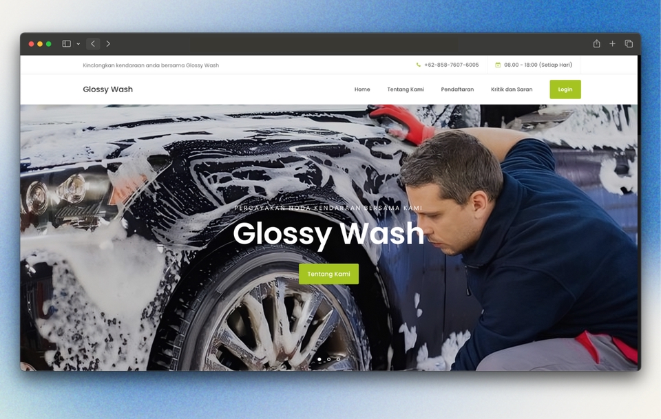 Jasa pembuatan website profesional dengan desain modern dan responsive, cocok untuk bisnis Anda.