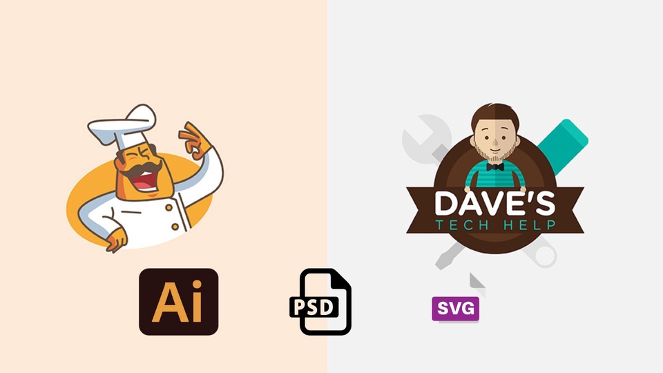 Logo - Logo Minimalist dengan Professional Murah - 1