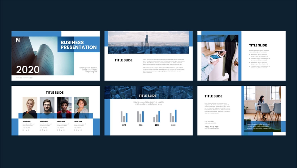 Jasa desain presentasi powerpoint dengan desain modern dan profesional untuk meningkatkan presentasi bisnis Anda.