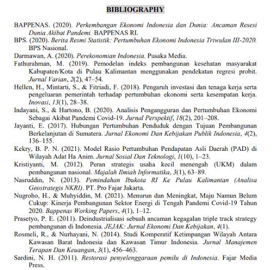 Pengetikan Umum - Sitasi Mendeley (Daftar Pustaka) - 3