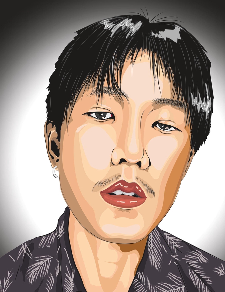 วาดภาพเหมือน Portrait - รับวาดรูป portrait สายVector - 4