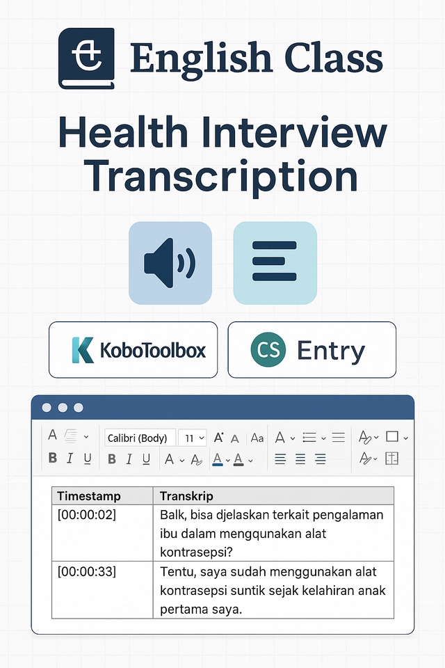 Transkripsi - Jasa Transkrip Audio / Video Akademik & Non Akademik ke Teks Bahasa Indonesia | Cepat & Akurat - 4