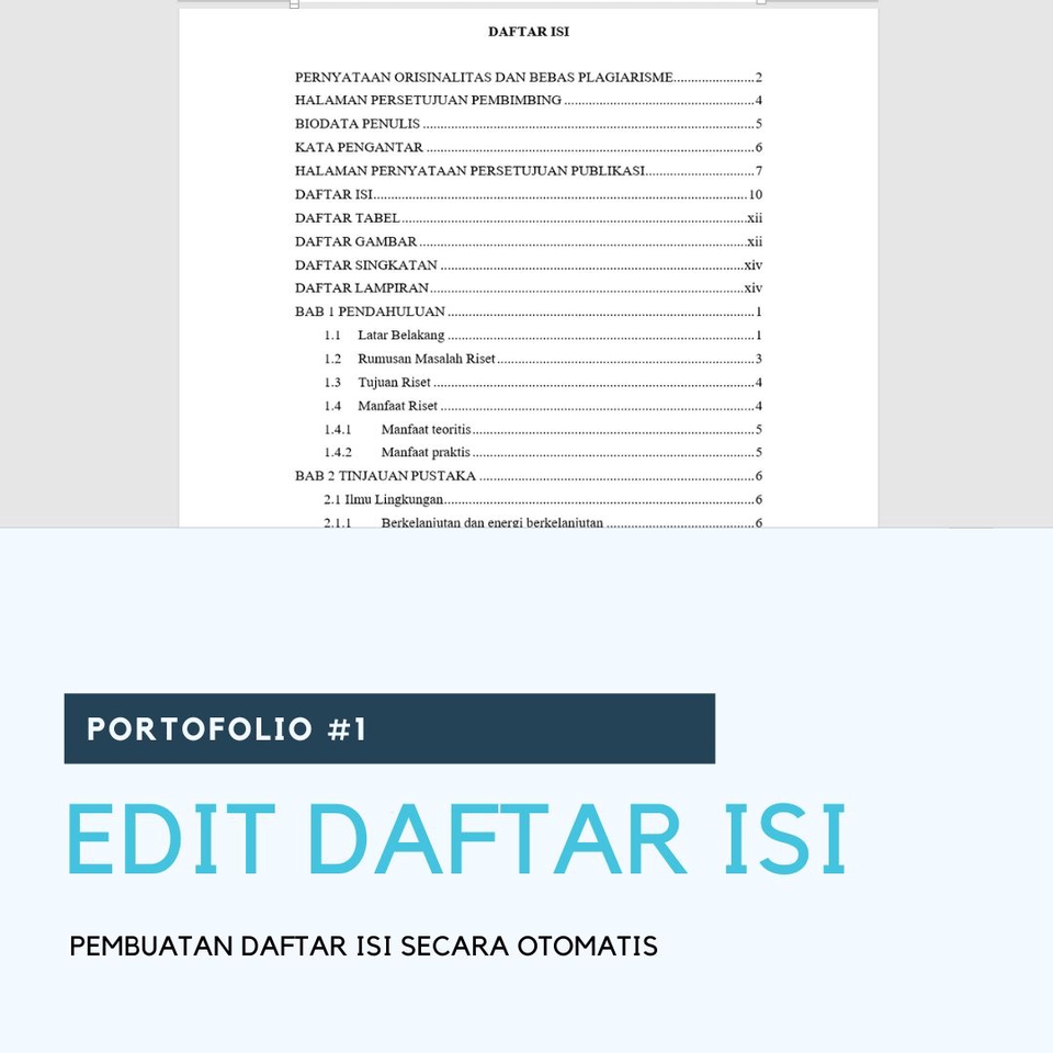 Pengetikan Umum - JASA EDIT DOKUMEN (TESIS/SKRIPSI/DISERTASI/JURNAL/LAPORAN/MAKALAH) - 2