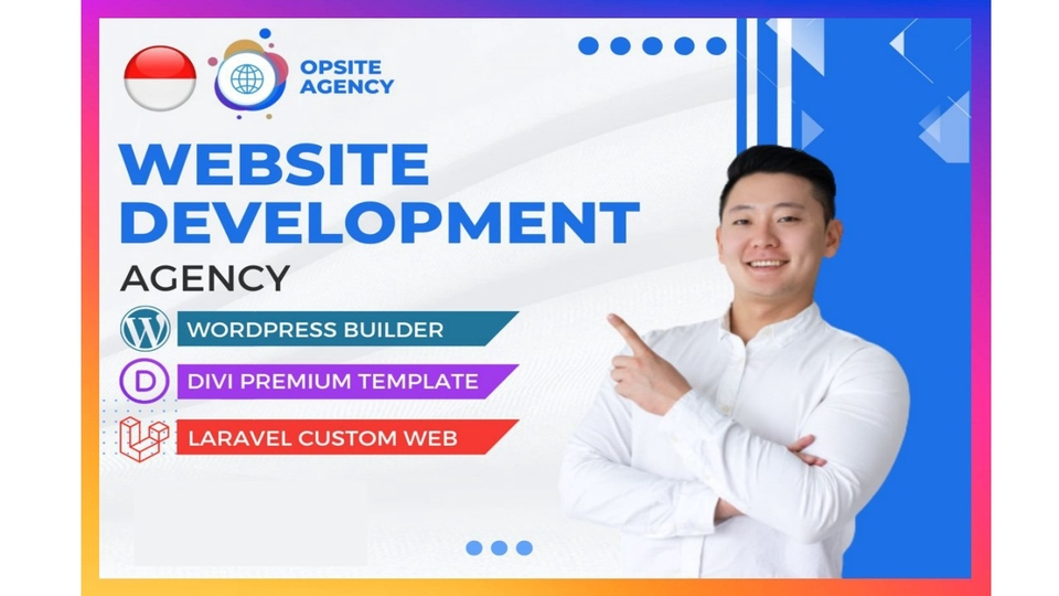Web Development - Jasa Pembuatan Company profile dan Landing page Website development Wordpress DIVI Laravel - 1