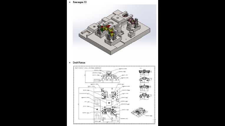 CAD Drawing - Design and Drafting using CAD/CAM software - 1