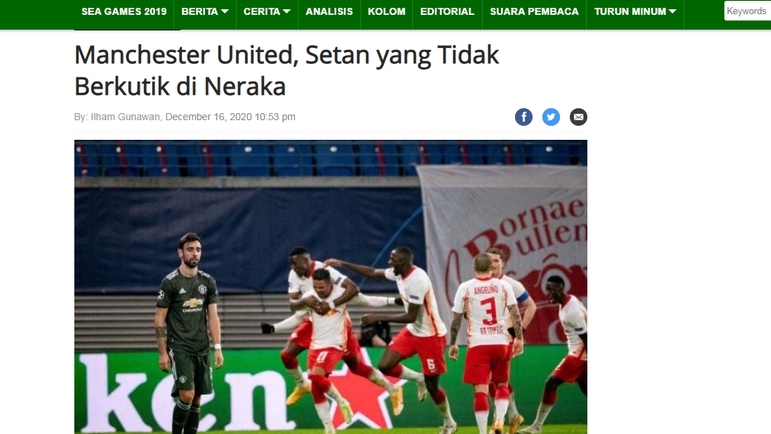 Manchester United, Setan yang Tidak Berkutik di Neraka - Jasa Copywriting Murah dan Berkualitas - Konten Writer Freelance Indonesia