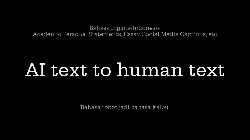 Jasa Proofreading dan Pengecekan Grammar - AI Generated Text Edit
