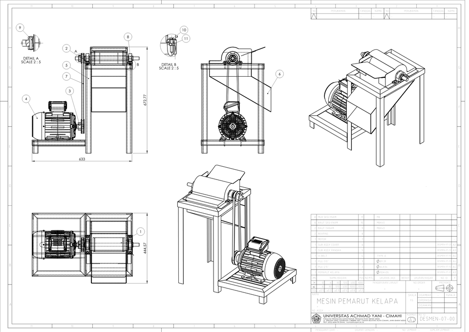 CAD Drawing - CAD Drawing  - 3D Modeling   1-3 Hari - 7