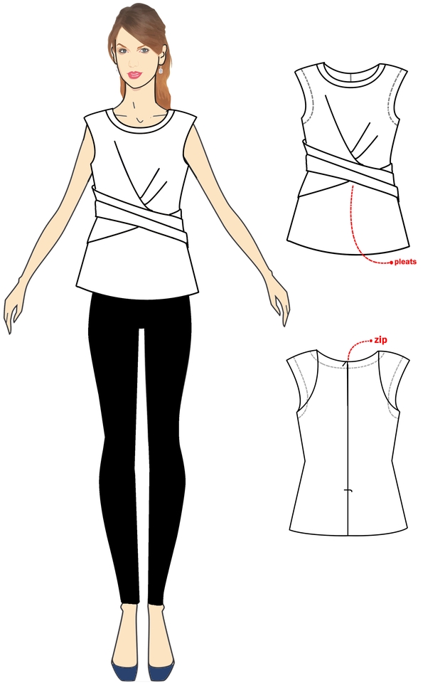 Desain Kaos & Motif - FASHION DESIGN - 6