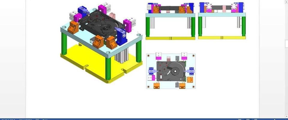 เขียนแบบวิศวกรรมและออกแบบโครงสร้าง - ออกเเบบ3D&Dwg เสนอราคา project concept ถอดเเบบ Conveyors เครื่องจักรAutomation เเละ jigFixture   - 3