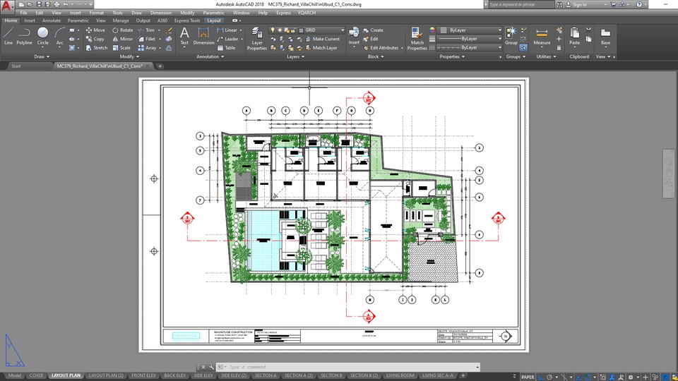 CAD Drawing - AUTOCAD 2D - IMB & SHOP DRAWING - 17
