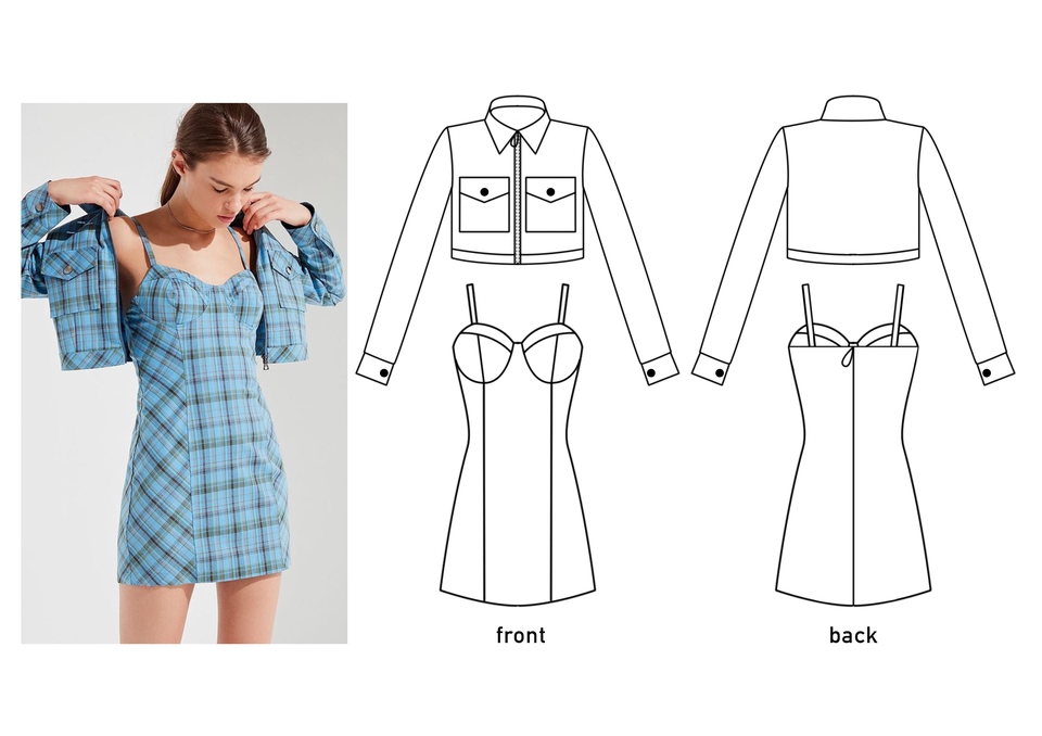 Gambar dan Ilustrasi - Fashion Illustration & Technical Drawing - 6