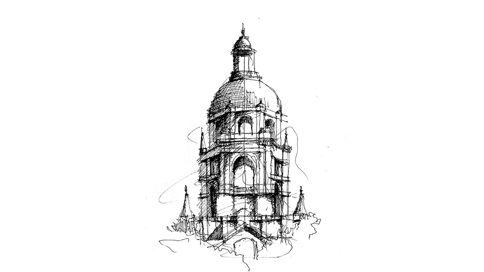 Gambar dan Ilustrasi - SKETSA ARSITEKTUR, URBAN, LANSKAP & KONSEP - 9