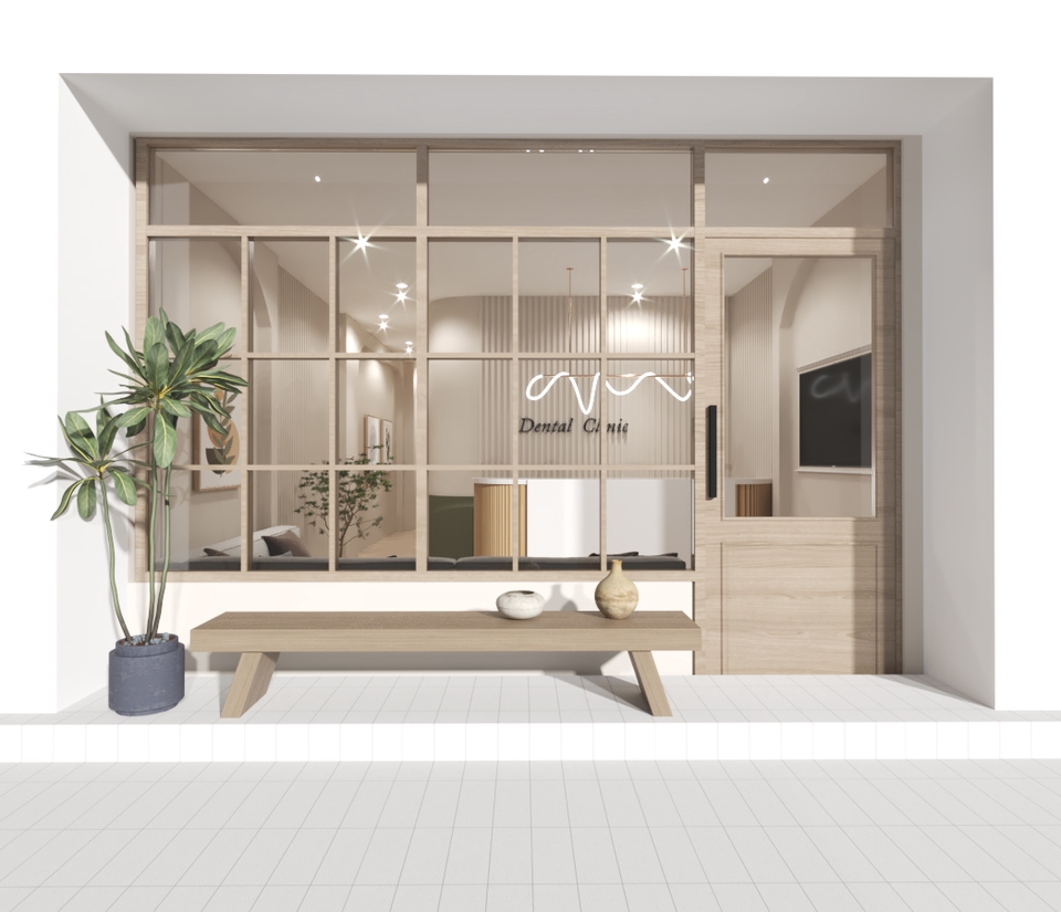 รับออกเเบบตกเเต่งภายนอกเเละภายใน 3D Perspective พร้อม Render