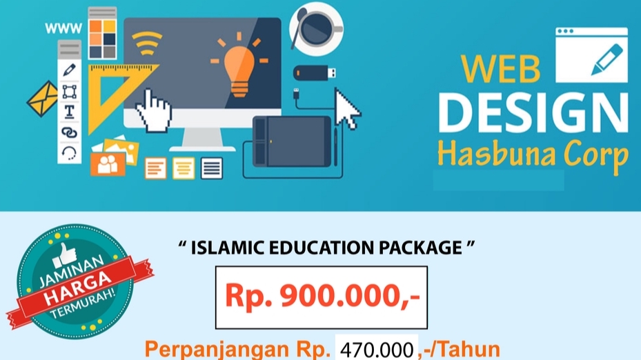 Web Development - Buat WEB include Hosting+Domain+Manual - 1