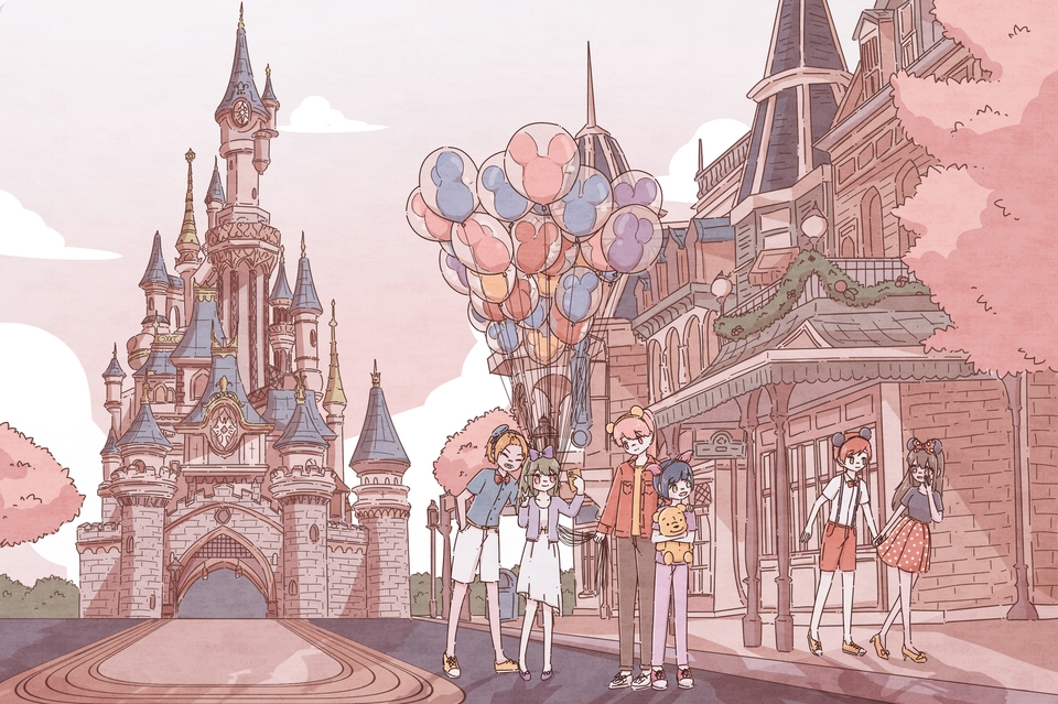 วาดแฟนอาร์ต - รับวาดแฟนอาร์ตลายเส้นน่ารักๆ พร้อมกับฉากหลังสวยๆ - 7