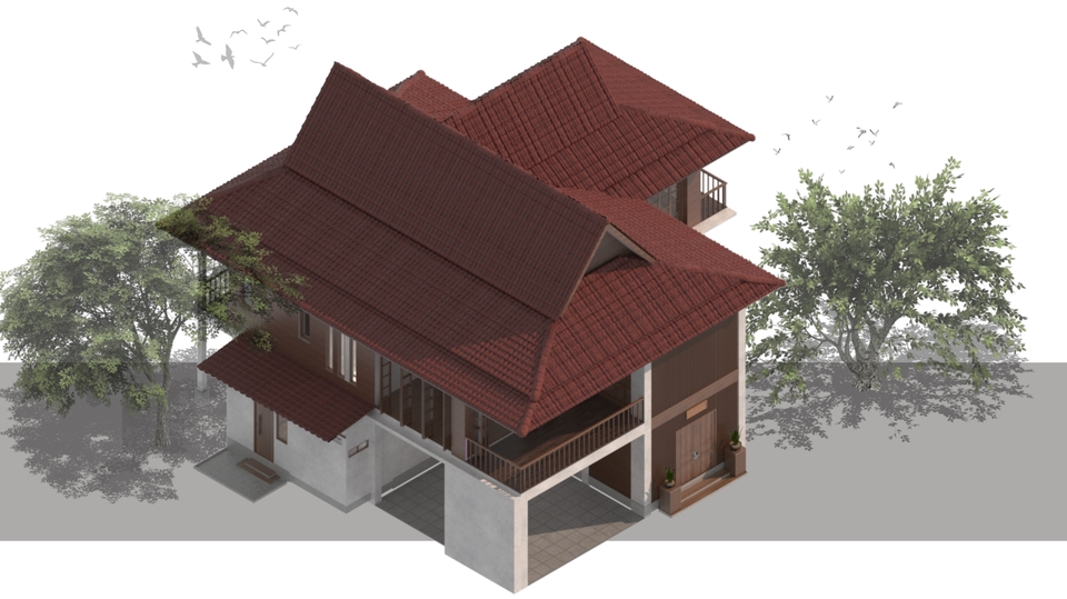 3D Perspective - SM DESIGND เขียนแบบและออกแบบ 3D PERSPECTIVE - 1