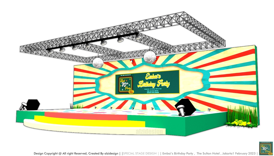3D & Perspektif - DESAIN BOOTH PAMERAN 50 K (1 HARI & NEGO )  - 25