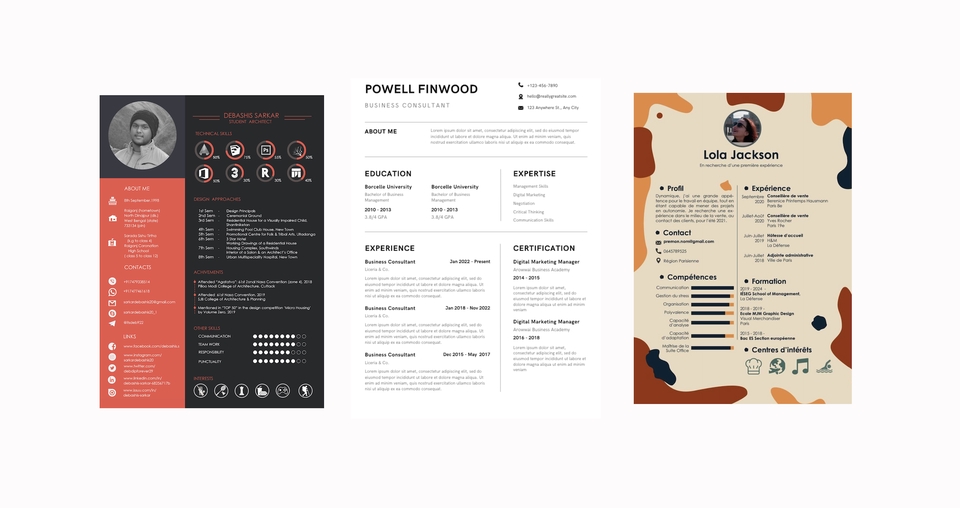Portfolio & Resume - PROFESSIONAL RESUME & CV ATS FRIENDLY - 3