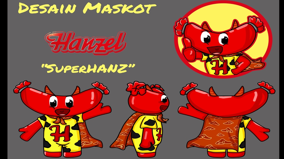 Desain Karakter - DESAIN MASKOT PERUSAHAAN & ORIGINAL KARAKTER - 1