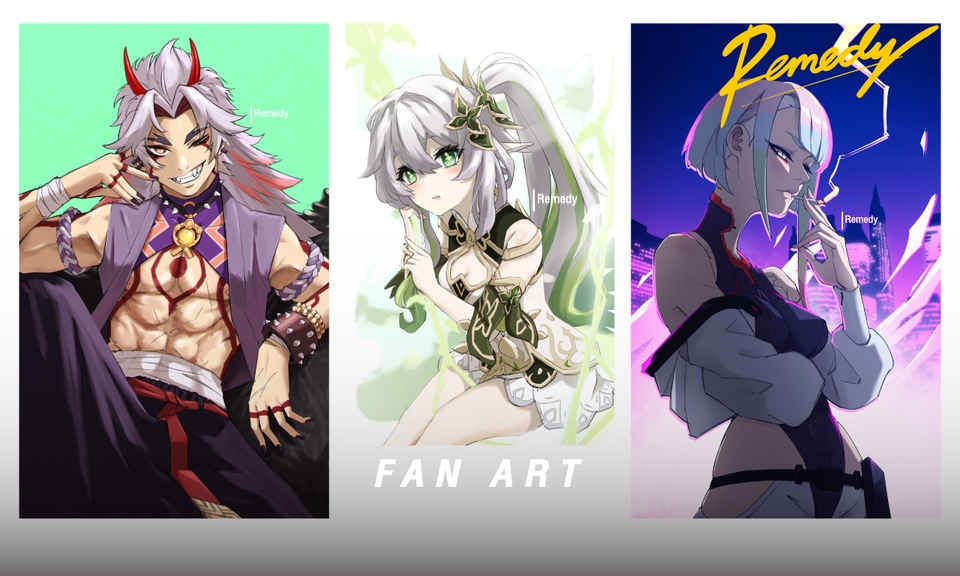 วาดแฟนอาร์ต - รับวาด Fan art จากเกมส์/การ์ตูน/ตัวละครจากหนัง-ซีรี่ย์ - 6