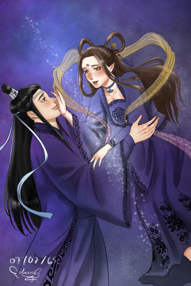 วาดแฟนอาร์ต - thread of fate - 5