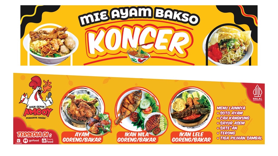 Digital Printing - Design banner atau spanduk - 1