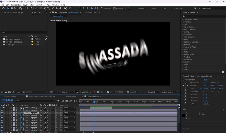Motion Graphics - Motion Graphic + ไดคัช รีทัชภาพ - 4