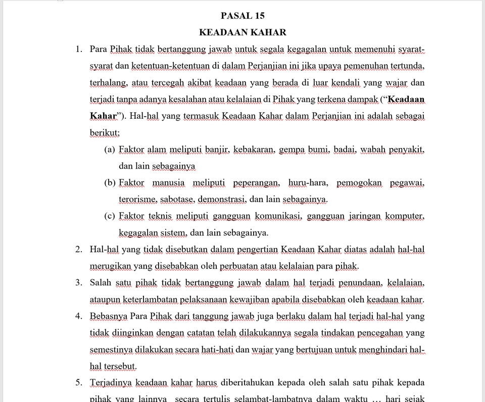 Hukum - JASA BUAT KONTRAK 3 HARI KERJA - 4