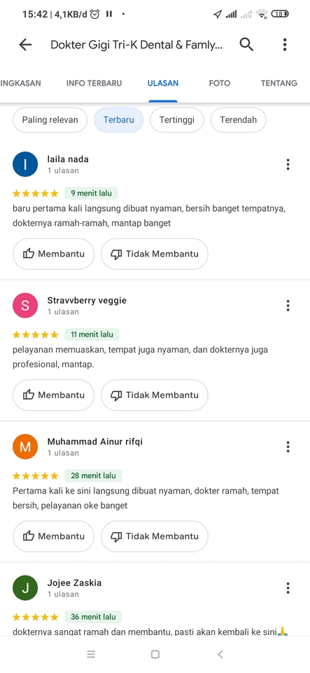 Memberi Review - Jasa Review Google Maps/Bisnis Manual Real no bot - 3