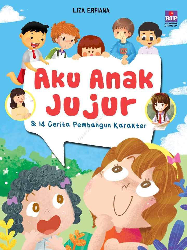 Jasa proofreading buku anak "Aku Anak Jujur" dan 14 cerita pembangunan karakter.