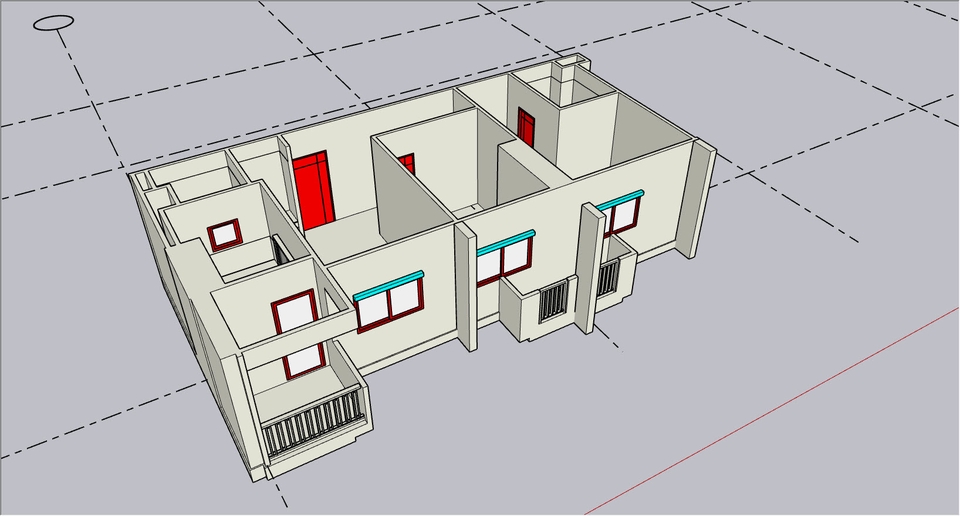 เขียนแบบวิศวกรรมและออกแบบโครงสร้าง - รับงานเขียนแบบ สถาปัตย์ โครงสร้าง 2D 3D Autocad Sketchup - 20