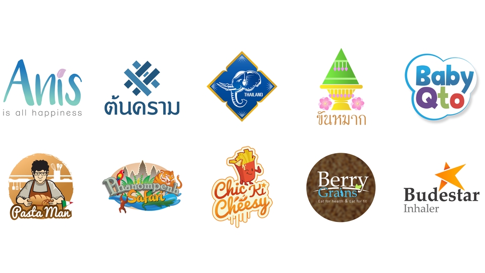 Logo - บริการออกแบบ Logo ทำ Branding ของคุณให้แข็งแรง  - 2