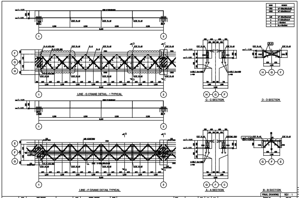 CAD Drawing - Gambar Detail Shop Drawing - 8