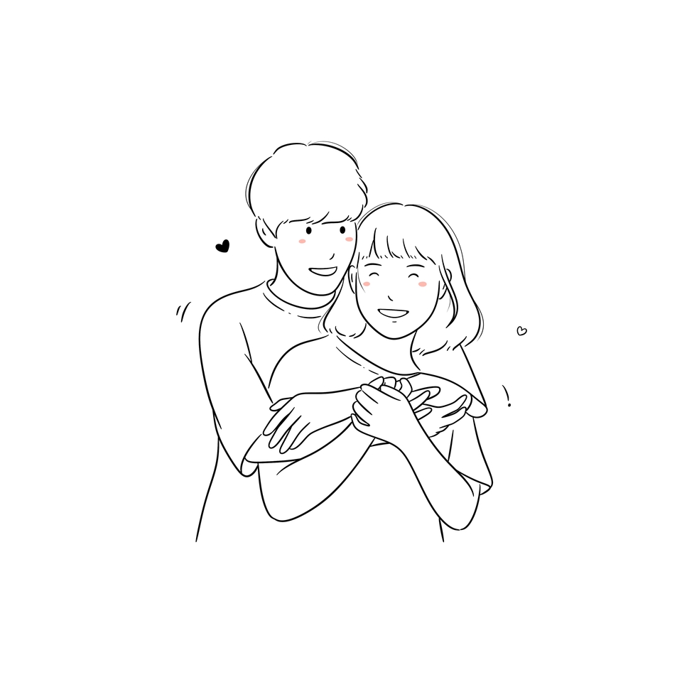 วาดภาพเหมือน Portrait - รับวาดภาพมินิมอล สไตล์ลายเส้น - 18