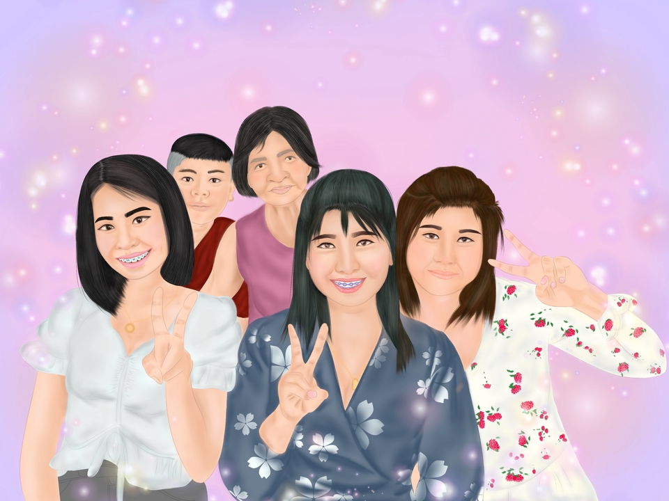 วาดภาพเหมือน Portrait - Portrait#1 - 9