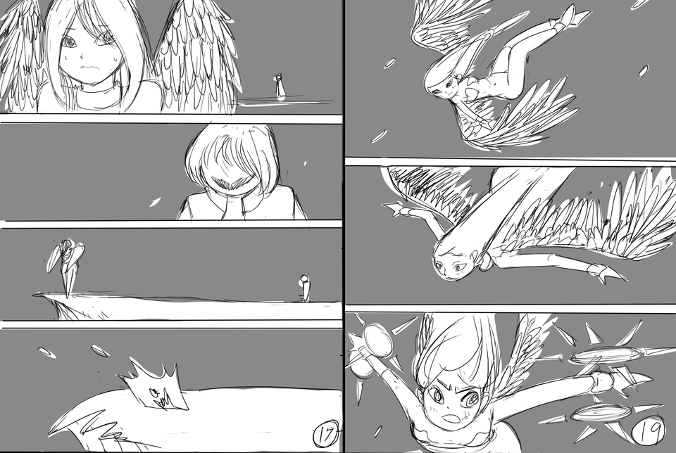 วาดภาพประกอบ - เขียนการ์ตูน/สตอรี่บอร์ดการ์ตูน/วาดการ์ตูนเรื่อง/storyboard/เว็บตูน/webtoon - 2