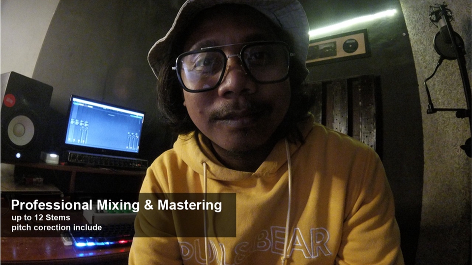 Jasa Sound Engineer / Edit Suara Video - Mixing Mastering Lagu Kualitas Profesional (include editing) 