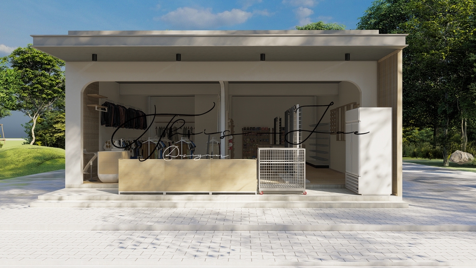ออกแบบตกแต่งภายในและภายนอก - รับออกแบบ ภายนอกภายใน 3D render - 3