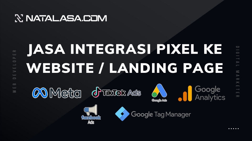 Web Development - Jasa Integrasi Pixel Dengan Website Untuk Kebutuhan Periklanan (Facebook, Tiktok, Adword) - 1