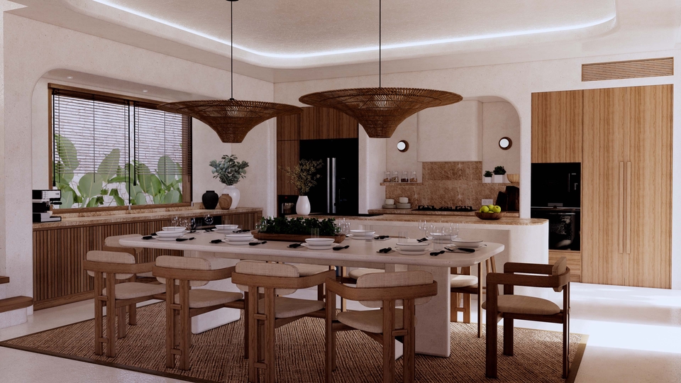 3D & Perspektif - Interior Design Rendering - 3