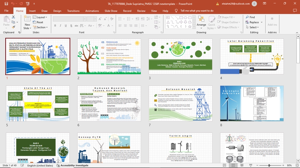 Presentasi - Jasa Design Presentasi Profesional (tools: canva/PPT), selesai 24 jam - 6
