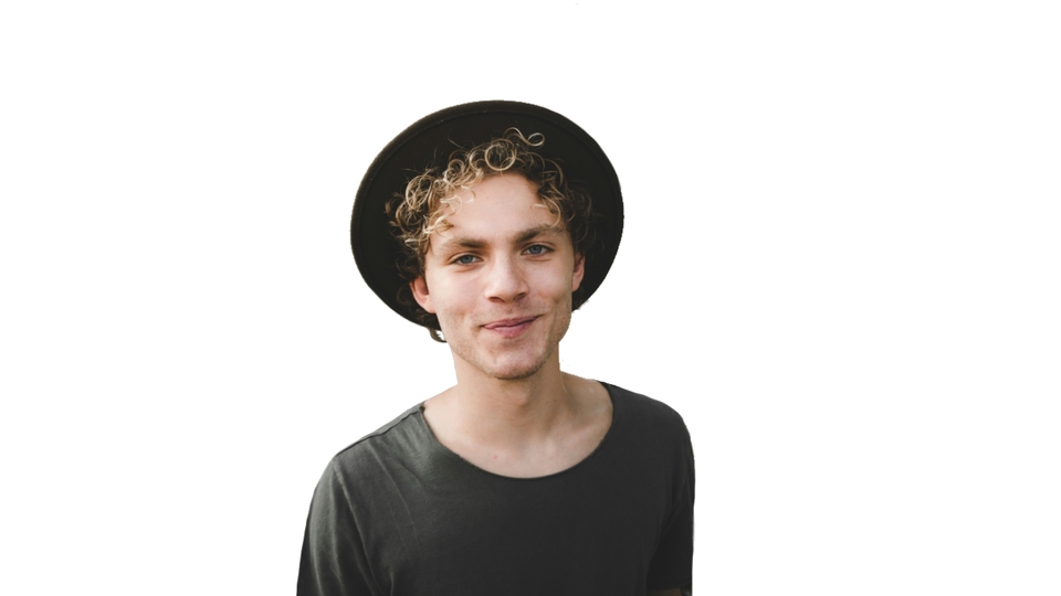 รับตัดต่อภาพ รับแต่งรูปภาพ รับทำ photoshop ผู้ชายใส่หมวก แต่งตัวเท่
