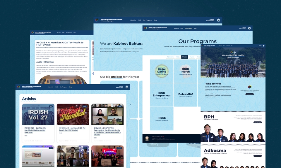 Jasa pembuatan website profesional untuk perusahaan dengan desain responsif dan harga terjangkau. Kami menyediakan jasa web developer berpengalaman untuk membangun website Anda.