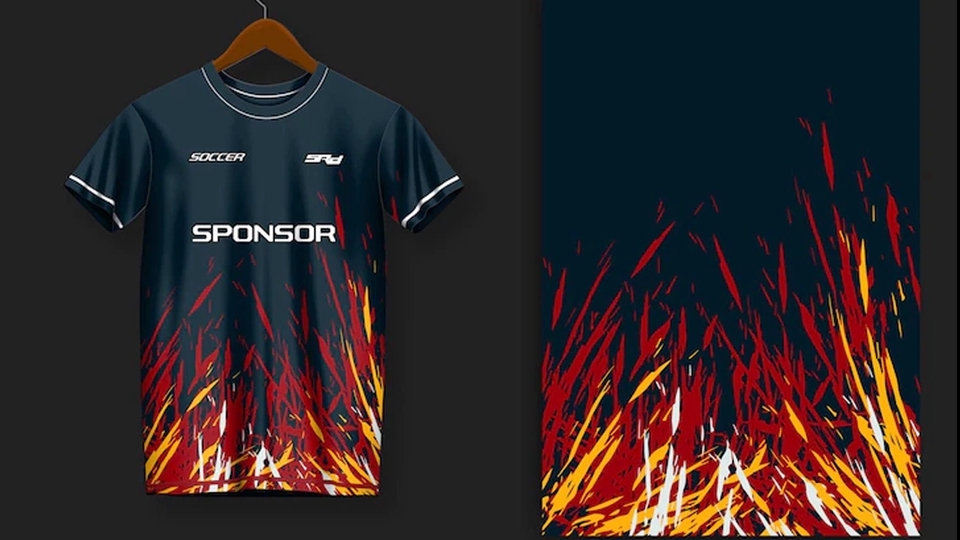 Desain Kaos & Motif - DESIGN JERSEY CUSTOM - 17
