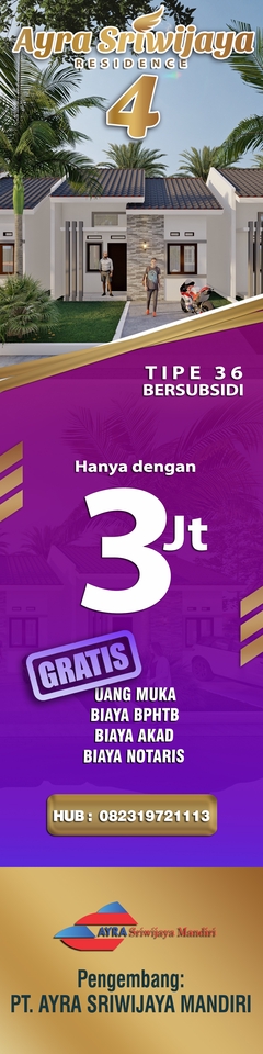 Jasa desain spanduk, desain brosur, dan desain kartu nama murah untuk bisnis Anda di Ayra Sriwijaya Residence 4, hanya dengan 3 juta!